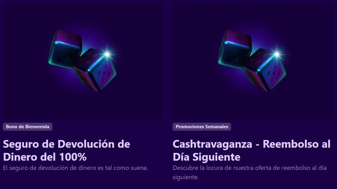 Paradise8 Casino Bonos y Promociones Paradise8 Casino promociones con bono de devolución de dinero y cashback semanal